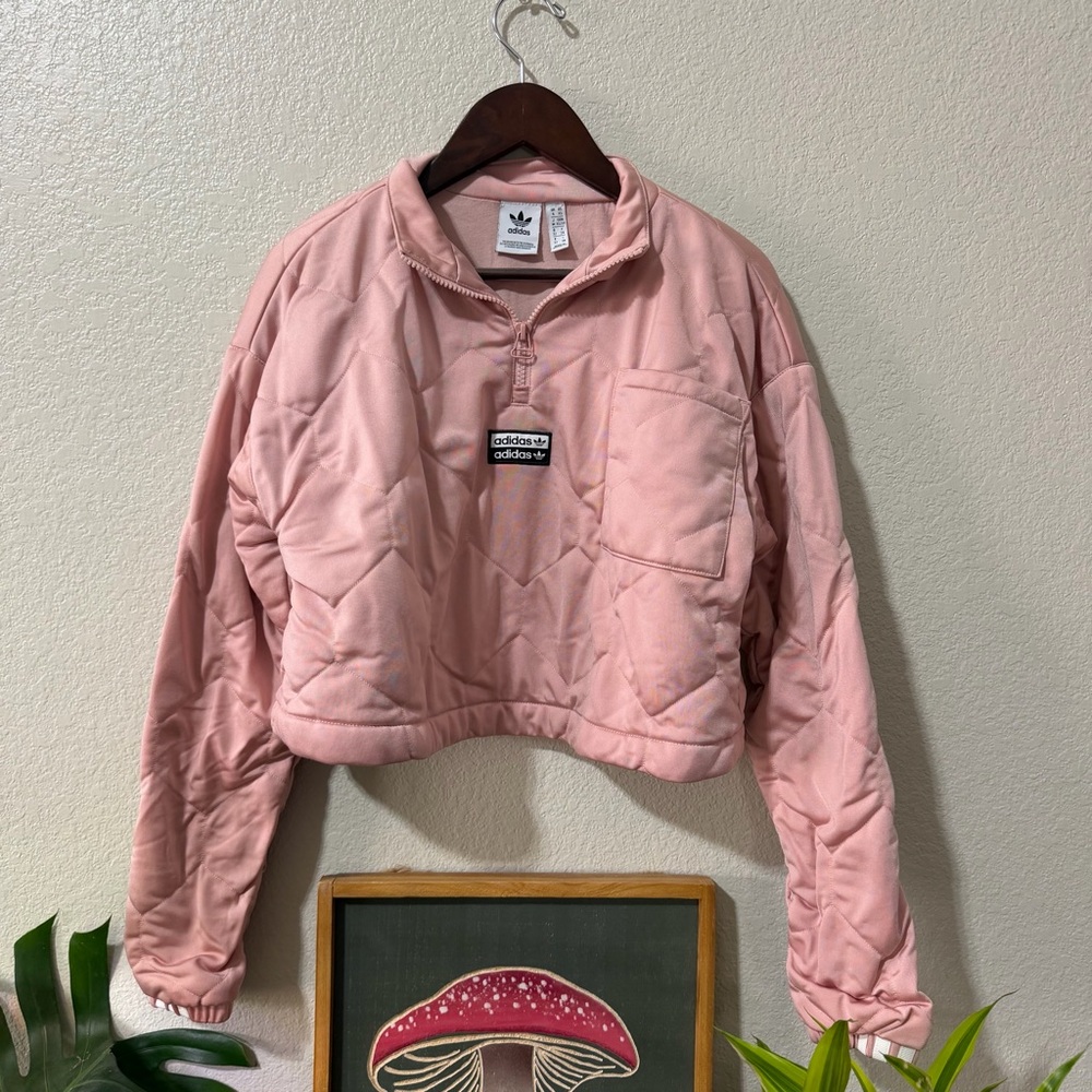 ✨4 for $15✨ Adidas Pink Quilted Women's Jacket